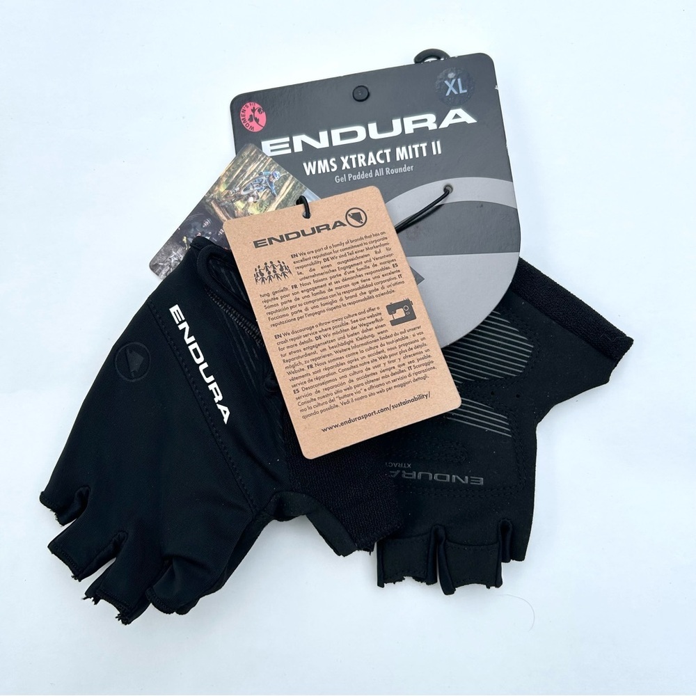 Endura Women’s Xtract Mitt II in Black Sz XL‎